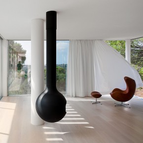 Casa minimalista en forma de cruz, proyectada por el arquitecto Pedro Reis Casa minimalista en forma de cruz, proyectada por el arquitecto Pedro Reis