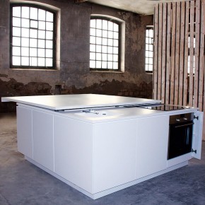 Blocc, la cocina en forma de cubo de Susanna Cots para Camamilla Design Blocc, la cocina en forma de cubo de Susanna Cots para Camamilla Design