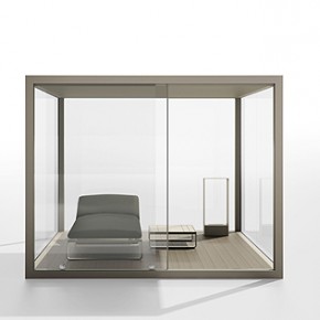 Gandía Blasco diseña una "caja de cristal" para su nueva colección Gandía Blasco diseña una "caja de cristal" para su nueva colección