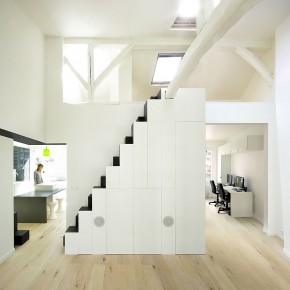 Pequeño dúplex en París, por MAAJ Architectes Pequeño dúplex en París, por MAAJ Architectes