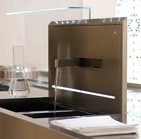 Hide Sink, un fregadero con grifo incorporado que se ocultan bajo la encimera Hide Sink, un fregadero con grifo incorporado que se ocultan bajo la encimera