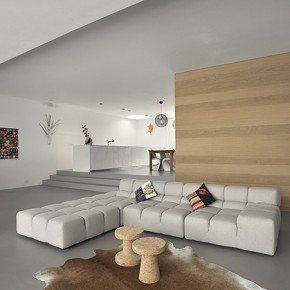 Vivienda minimalista en Amsterdam, por NAT Architecten Vivienda minimalista en Amsterdam, por NAT Architecten