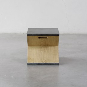 Steel Stool, el taburete-estantería de Noon Studio Steel Stool, el taburete-estantería de Noon Studio
