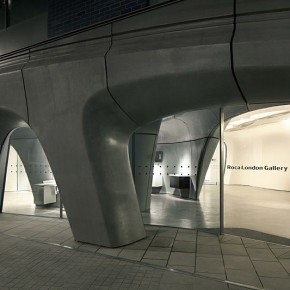 Zaha Hadid inunda con su arquitectura el recién inaugurado Roca London Gallery Zaha Hadid inunda con su arquitectura el recién inaugurado Roca London Gallery