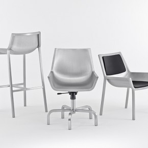 Christophe Pillet y Emeco presentan Sezz, asientos en aluminio reciclado Christophe Pillet y Emeco presentan Sezz, asientos en aluminio reciclado
