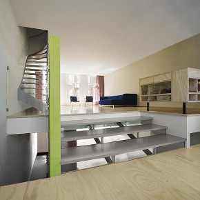 Casas que crecen hacia abajo, por el estudio Berger Barnett Architecten