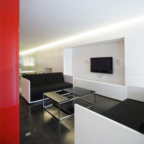 Apartamento minimalista proyectado por el Estudio Mariano Martín Apartamento minimalista proyectado por el Estudio Mariano Martín