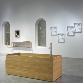 Líneas minimalistas y cálida madera para The Nendo Collection de Bisazza Bagno Líneas minimalistas y cálida madera para The Nendo Collection de Bisazza Bagno