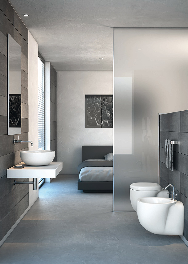 Strada nueva colección de lavabos, muebles y espejos de Ideal Strada nueva colección de lavabos, muebles y espejos de Ideal
