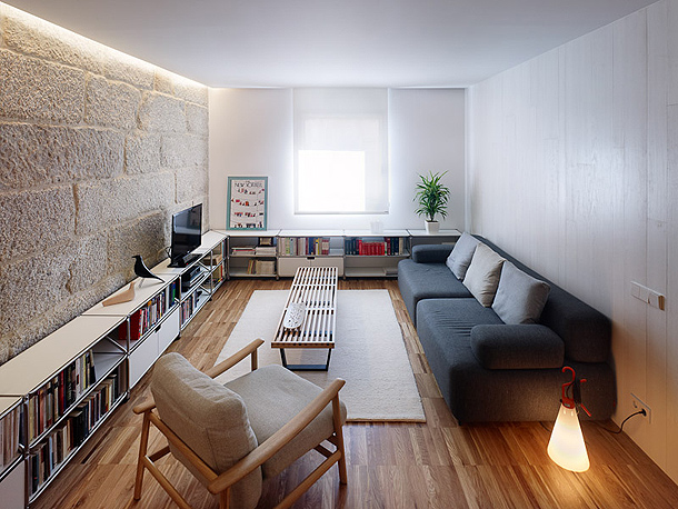 Moderno apartamento para una joven pareja, por castroferro arquitectos